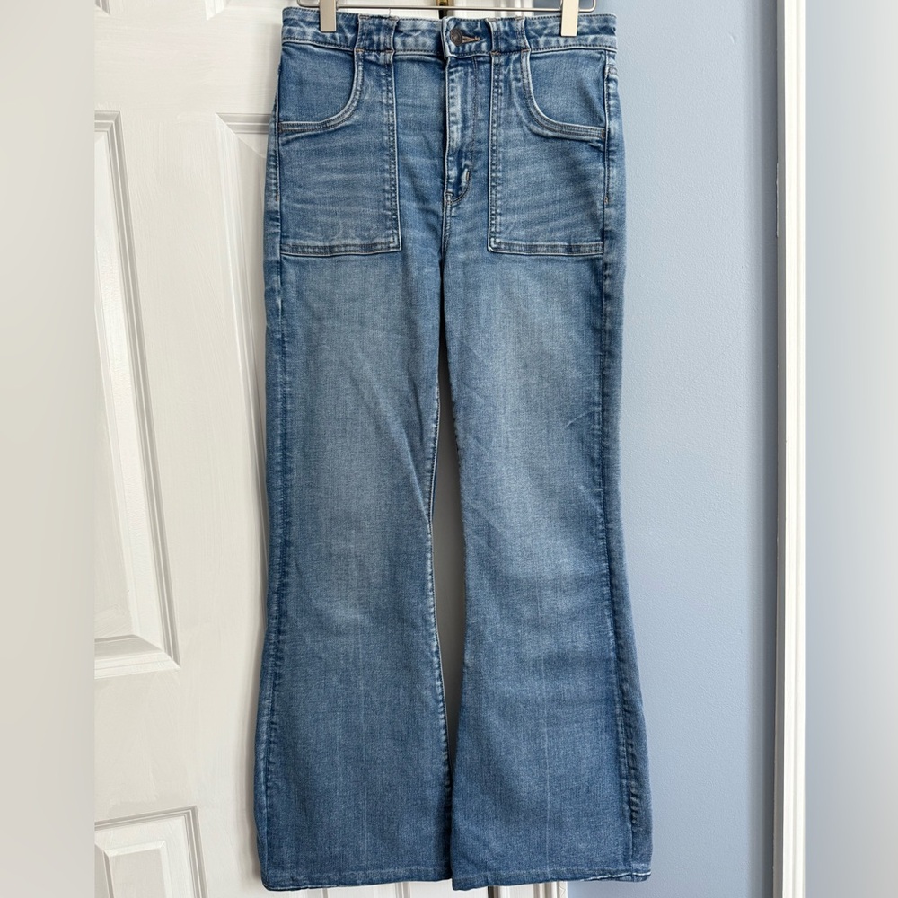 American Eagle (Next Level Stretch) flare jeans, sz 8
